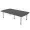 Skutchi Designs 45.25 in W, 84 in L, 29 in H, Engineered Wood Top, Grey HAR-AREC-46X84-PT-AN - alternate 1